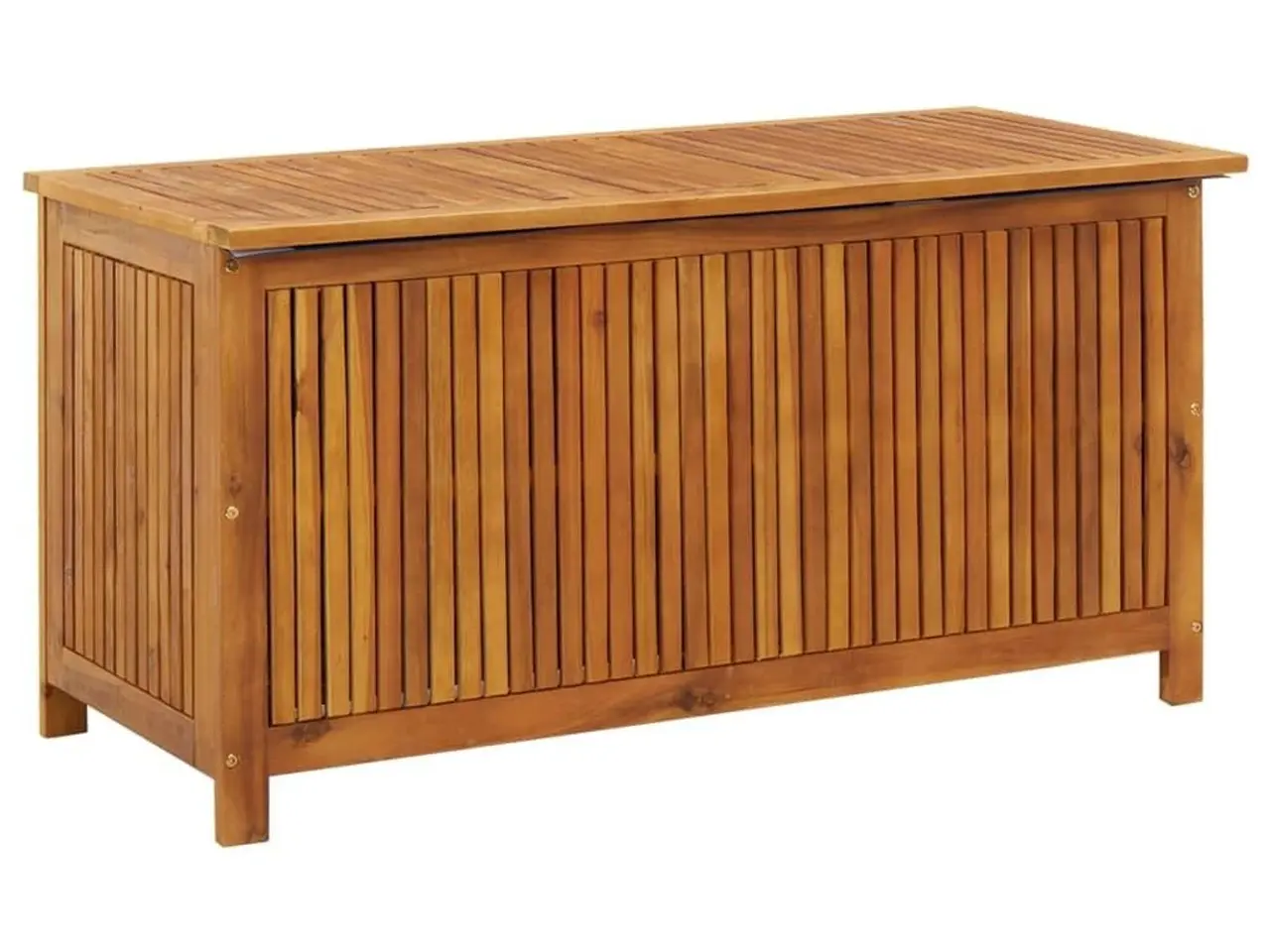 Billede 1 - Haveopbevaringsboks 113x50x58 cm massivt akacietræ