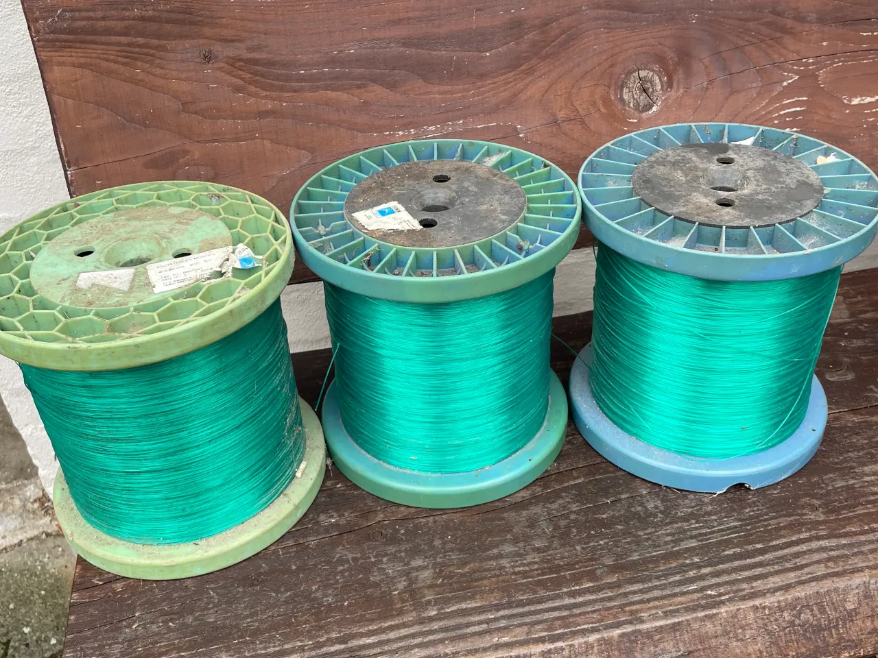 Billede 1 - 3 ruller nylon snøre Ø0,8mm