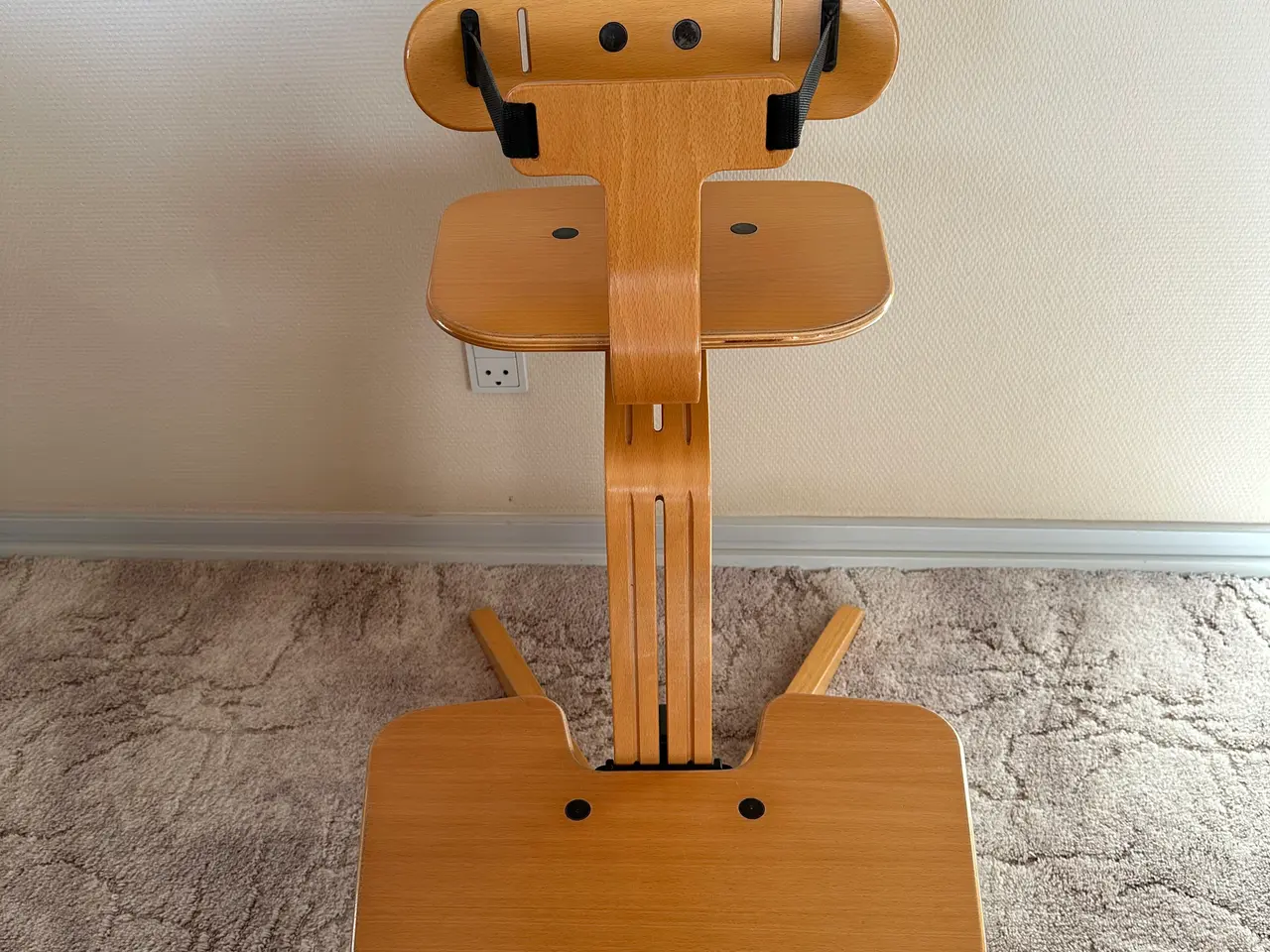 Billede 1 - Stokke børnestol.