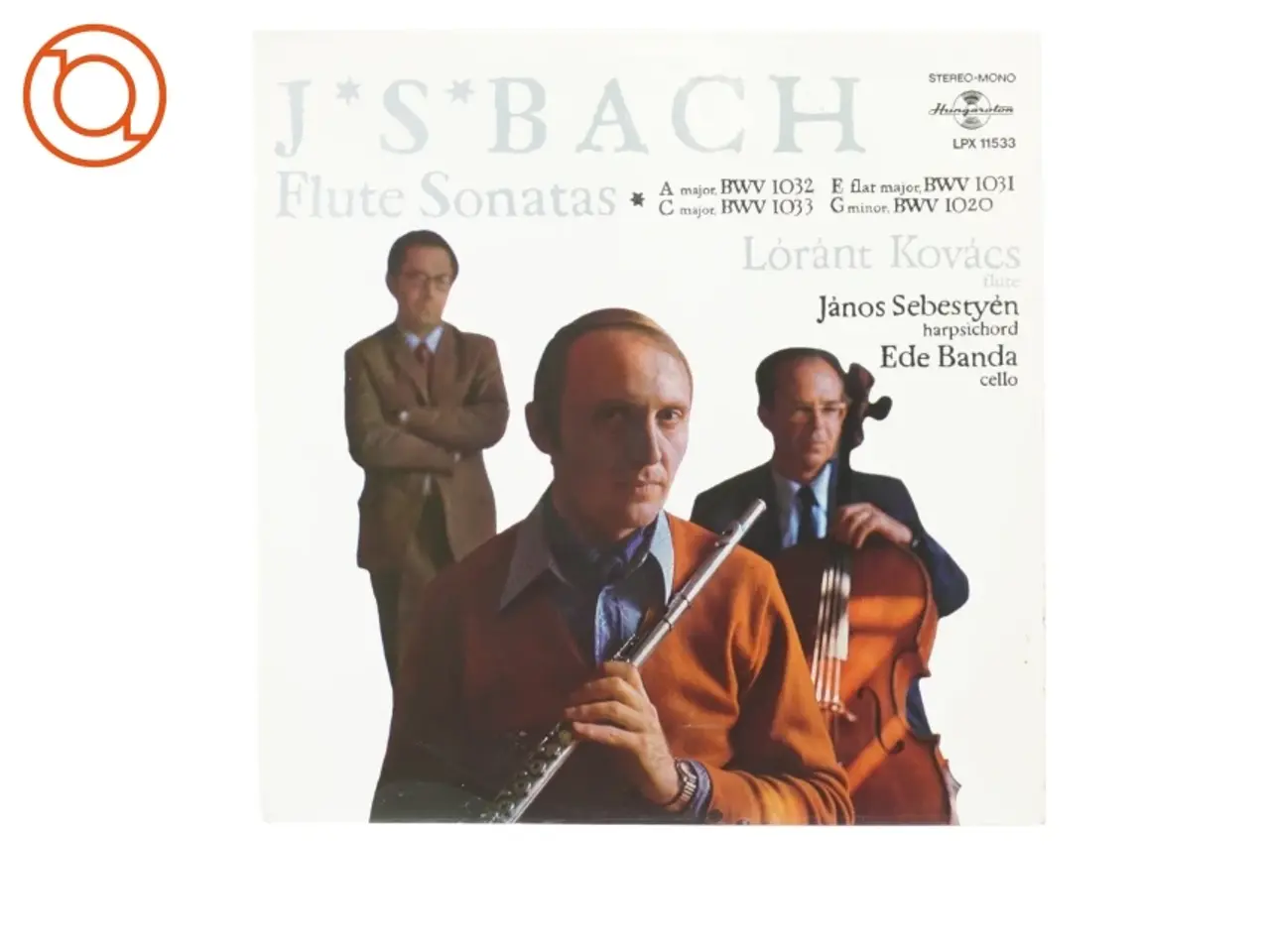 Billede 1 - Bach flute sonatas (str. 30 cm)