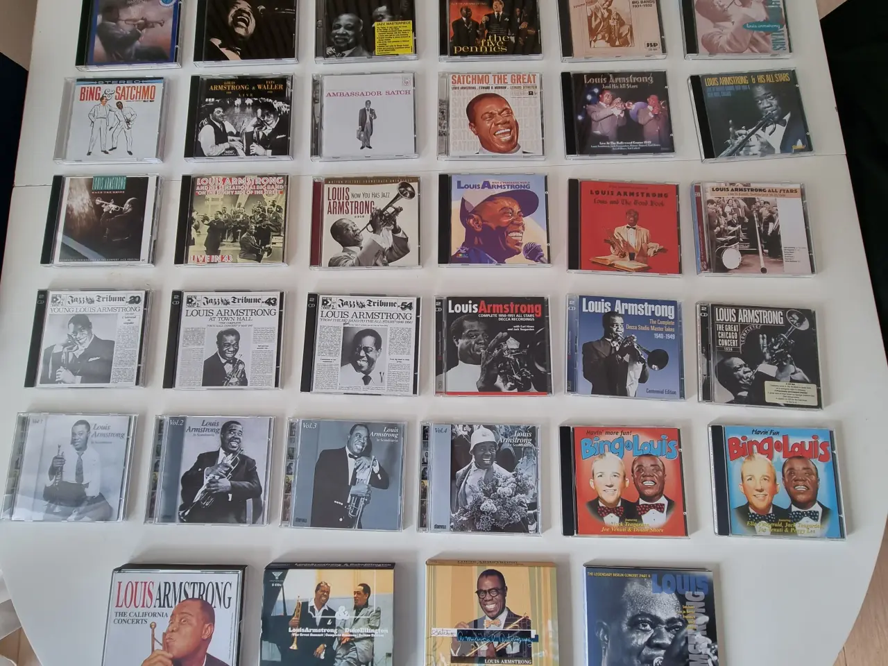 Billede 1 - 46 Louis Armstrong CD samling lot