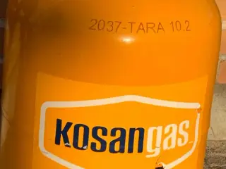 Fyldt 11 kg stål gasflaske