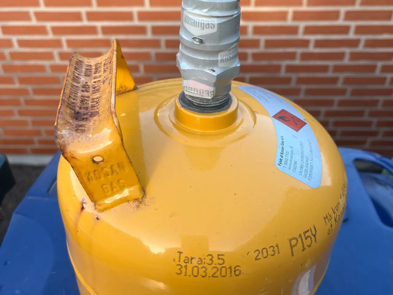 Billede 2 - 2kg gasflasker