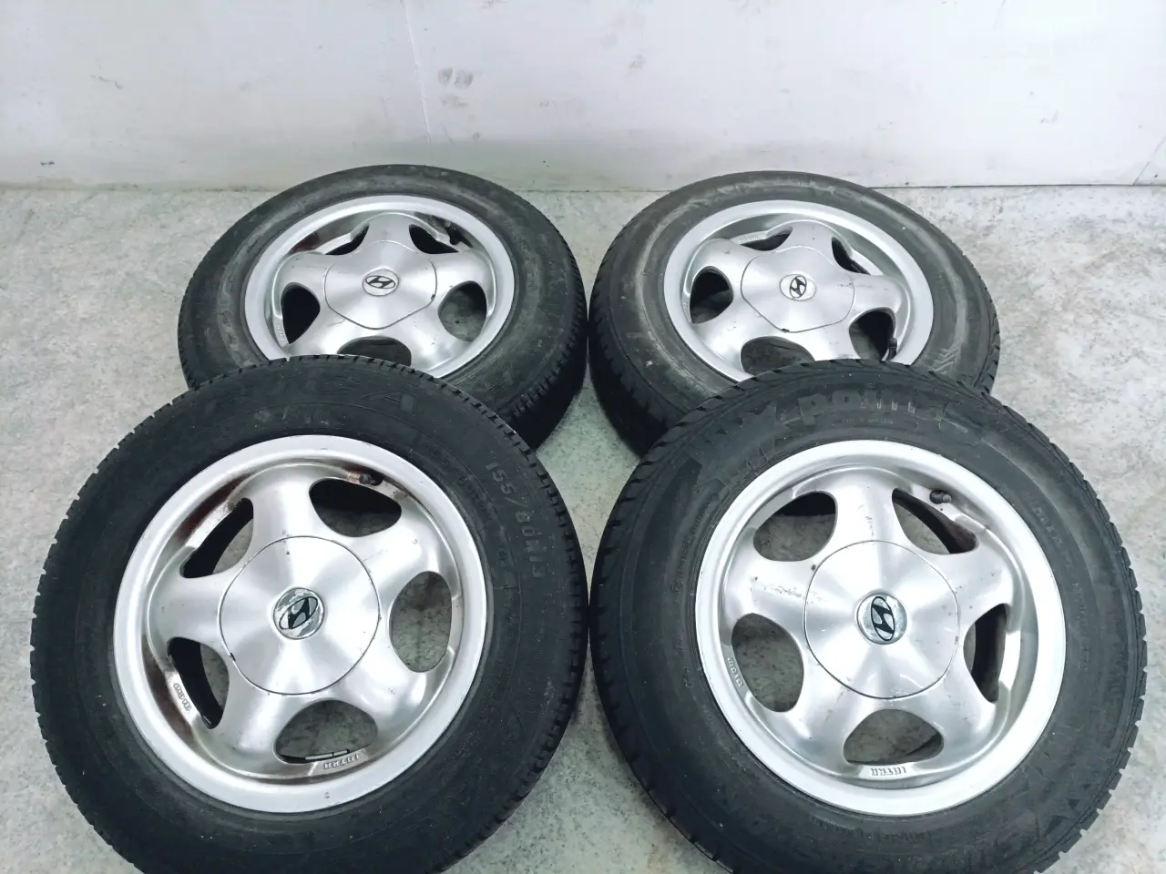 Billede 3 - 4x114,3 13" ET41 nav 67,1ø Hyundai sommersæt
