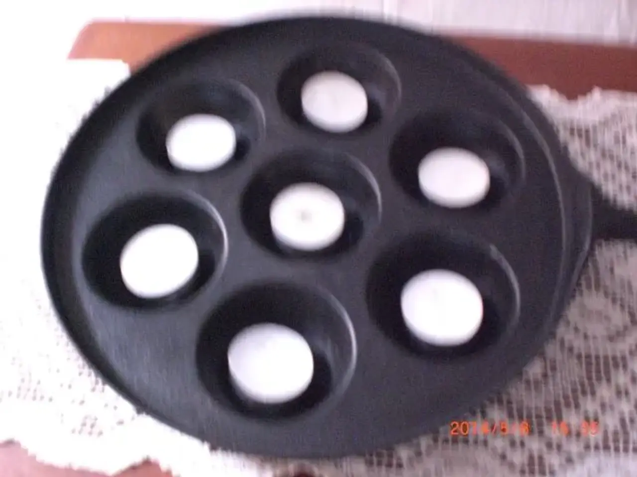 Billede 2 - Antik æbleskivepande