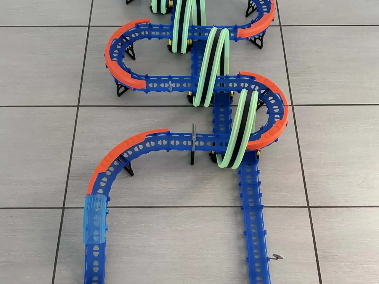 Billede 4 - Speed Car Race Track - glow in the dark - racerban