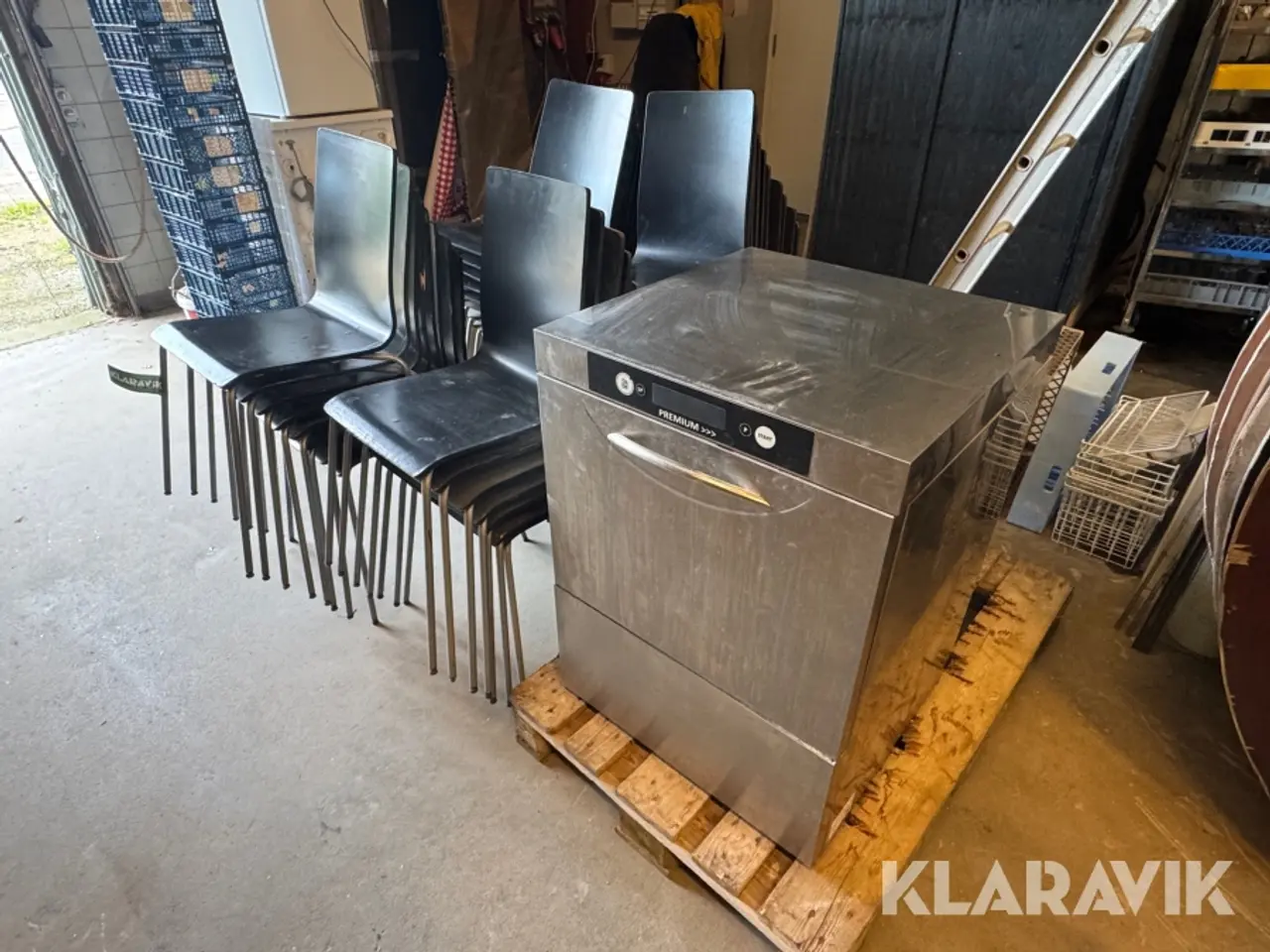 Billede 2 - Stole Ikea Martin 34 styks stole - Industri vaskemaskine