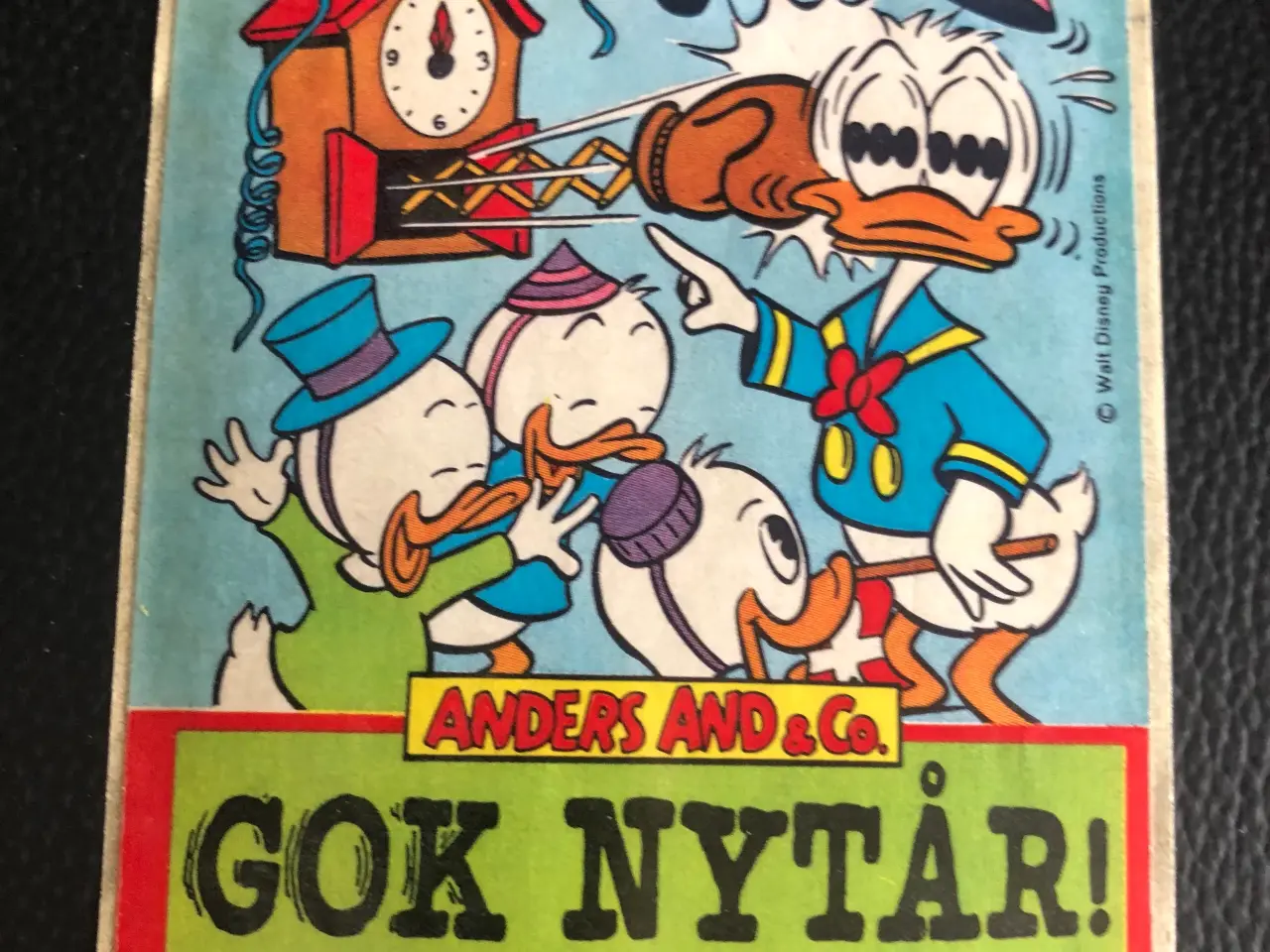 Billede 1 - Klistermærke fra Disney - Anders And - Gok nytår