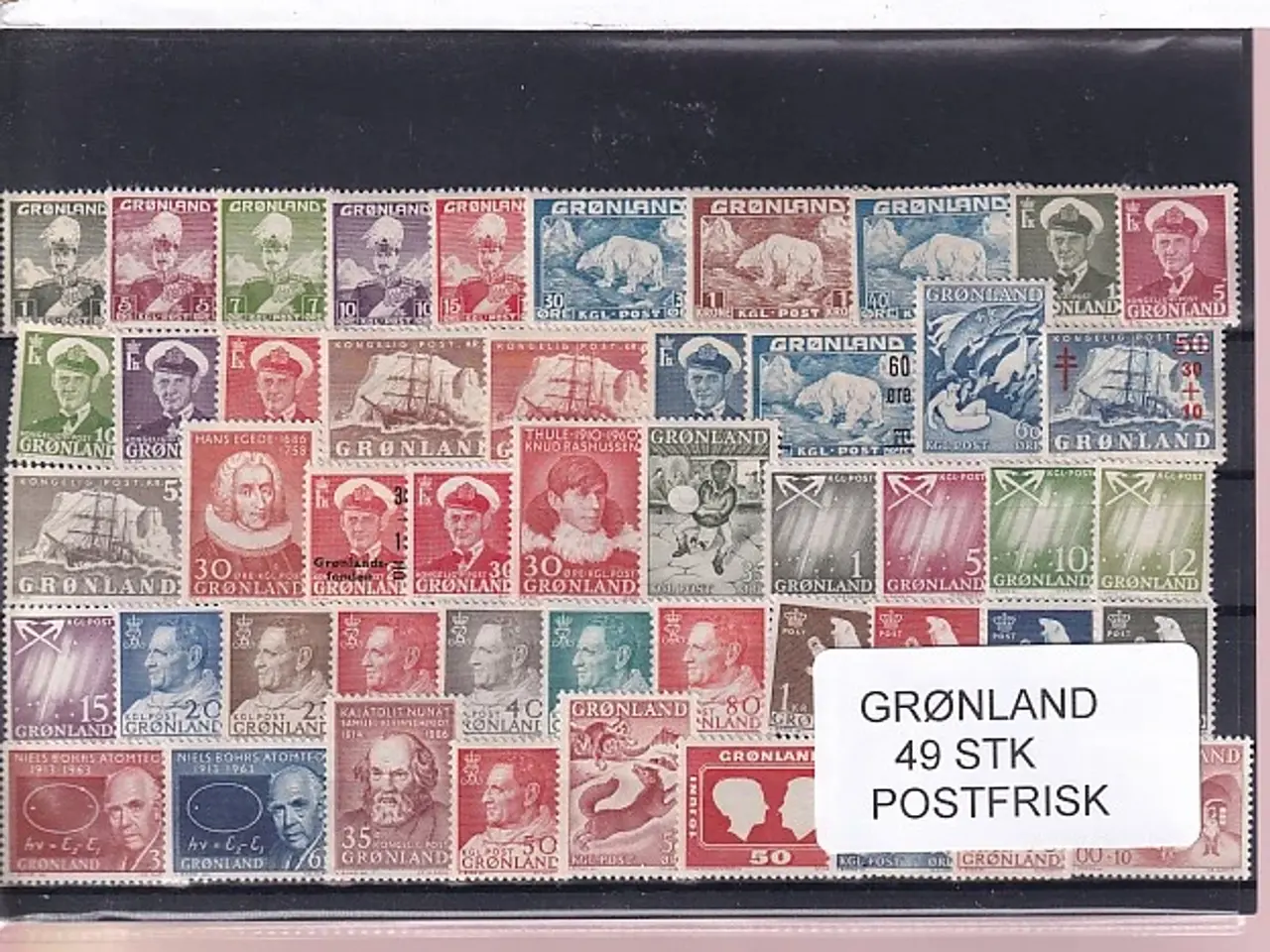 Billede 1 - Grønland - 49 STK. - Postfrisk