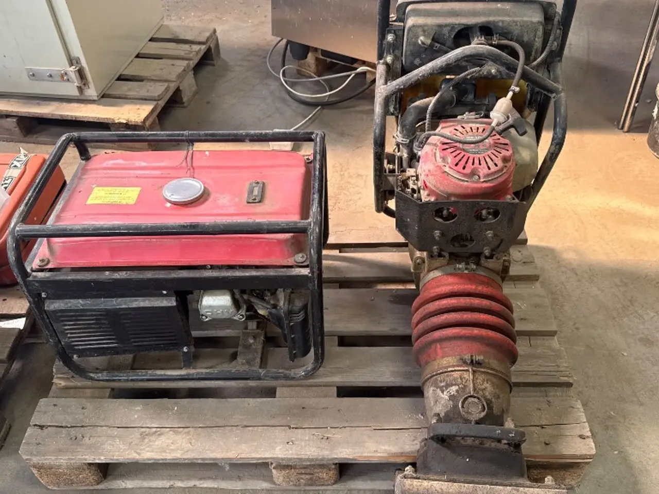 Billede 2 - Dynapac jordloppe, generator m.m. 