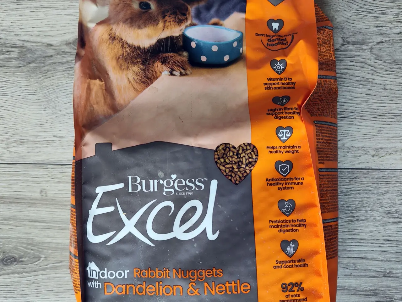 Billede 1 - Burgess Excel kaninfoder *NY*