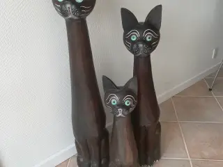 Siamesisk kattefamilie i træ