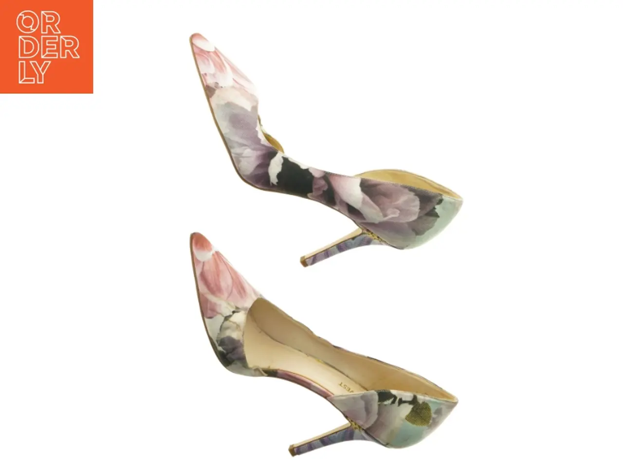 Billede 5 - Blomsterprint stiletter (str. 11 m)