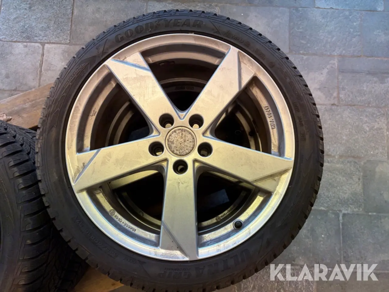 Billede 10 - Alufælge med vinterdæk Goodyear Ultra grip Audi TT - 4 styk