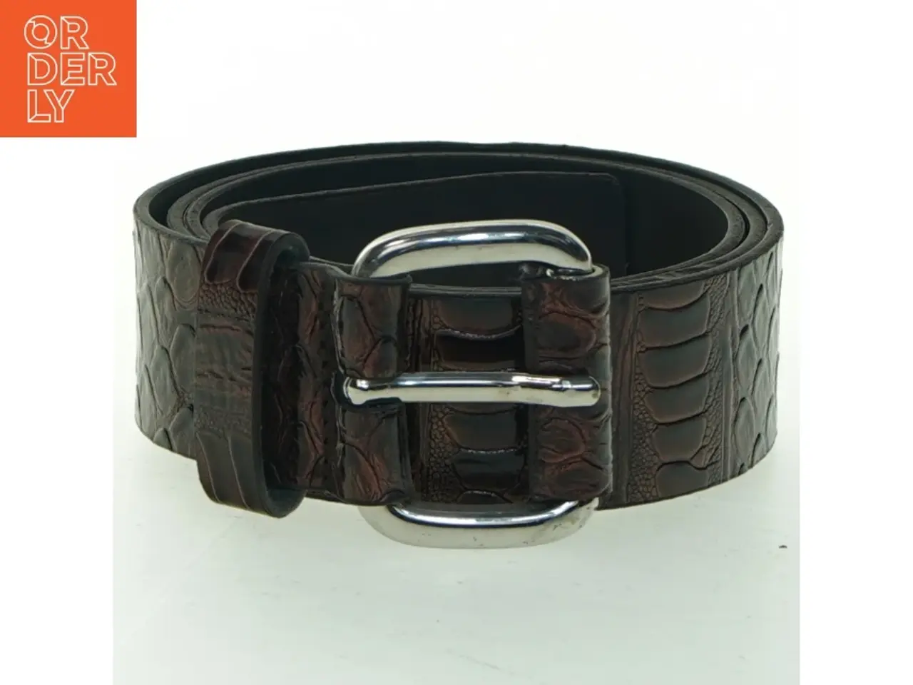 Billede 1 - Guess præget bælte fra Guess (str. 85 cm)
