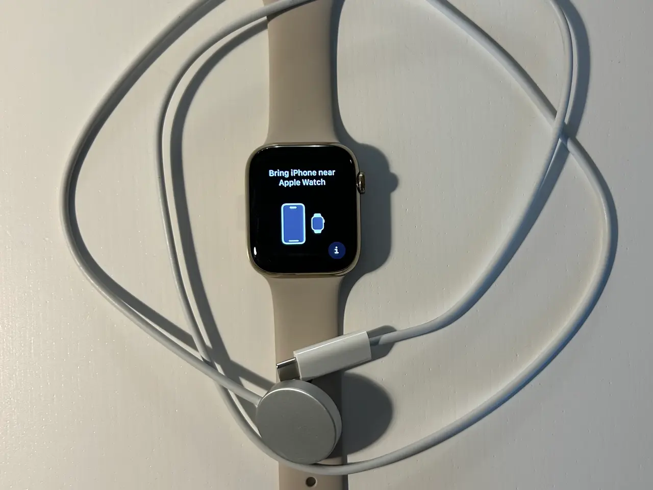 Billede 4 - Apple Watch Gold Series 8 45 mm GPS + Cellular –
