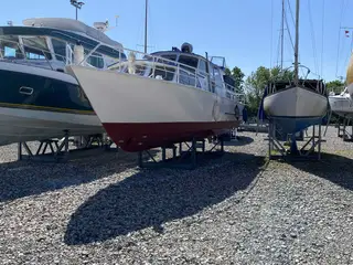 Palma 40, motorbåd, husbåd, studiebolig sælges