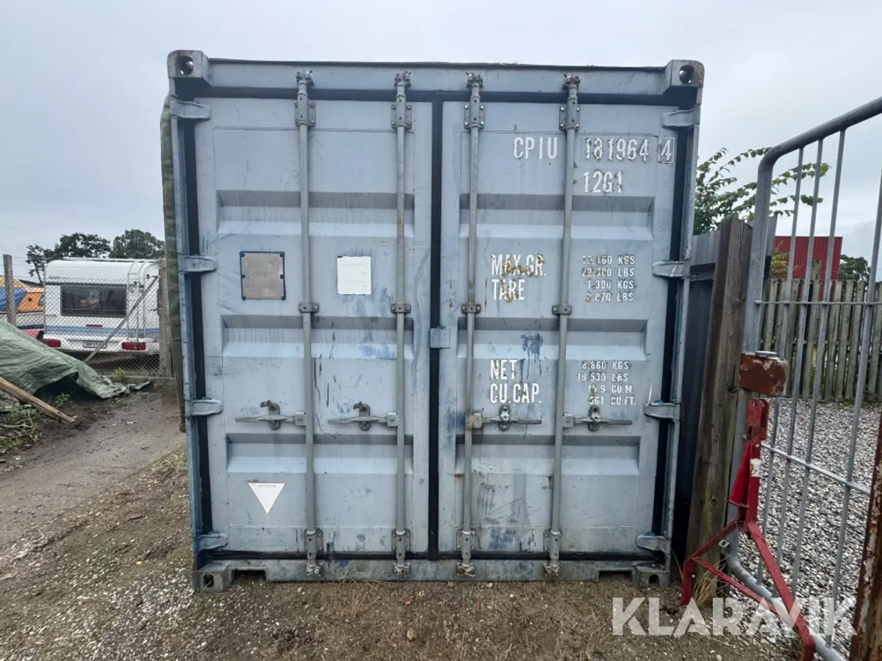 Billede 10 - Container GB/C 15586 LR/2006 MS-101 Værksted