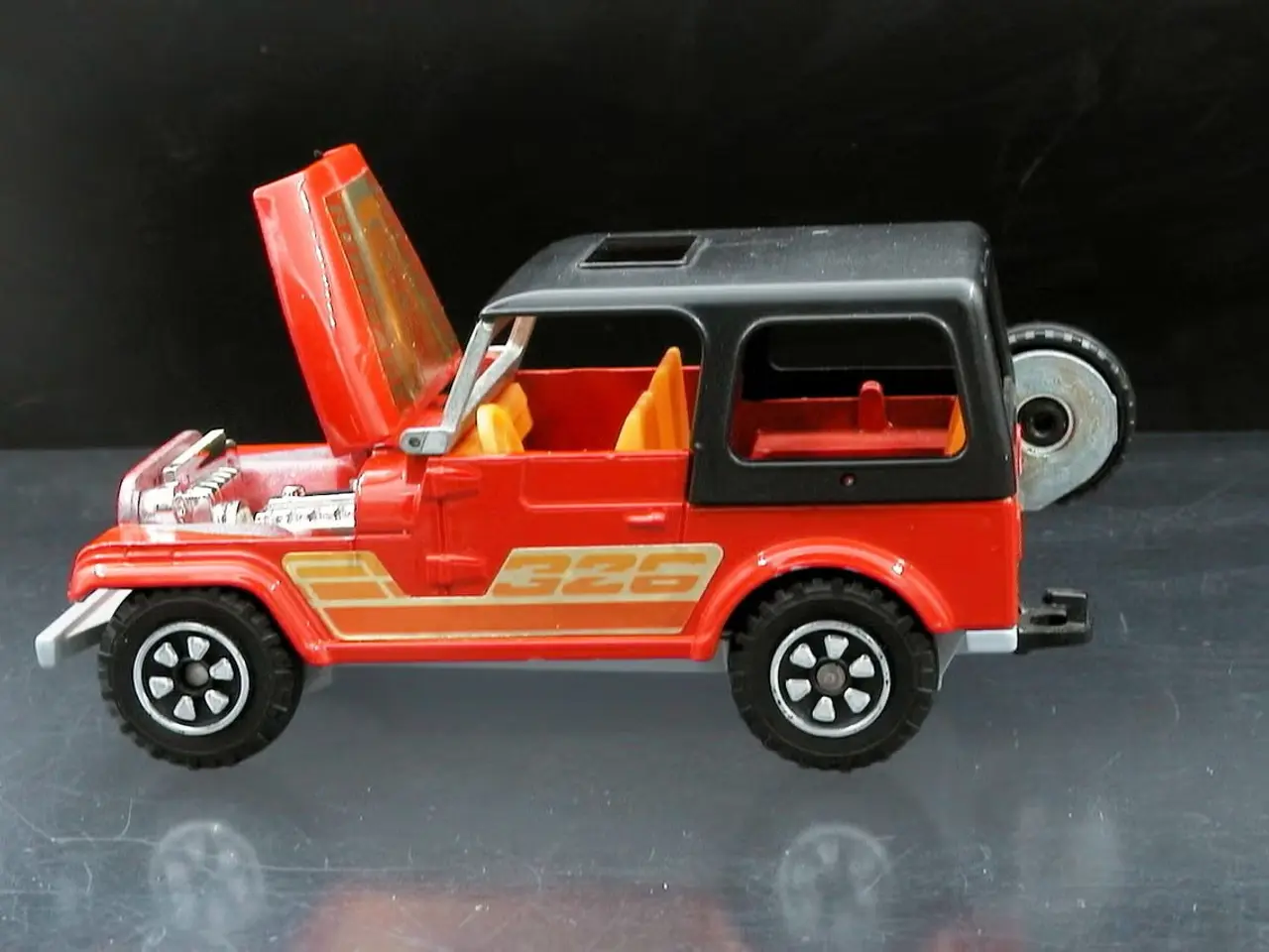Billede 5 - Modelbil: JEEP 132 + Vintage MC