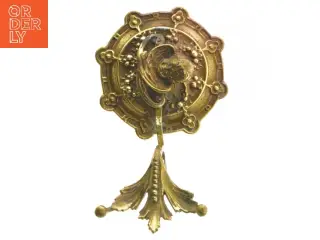Antik messing lysestage (str. 12 cm)