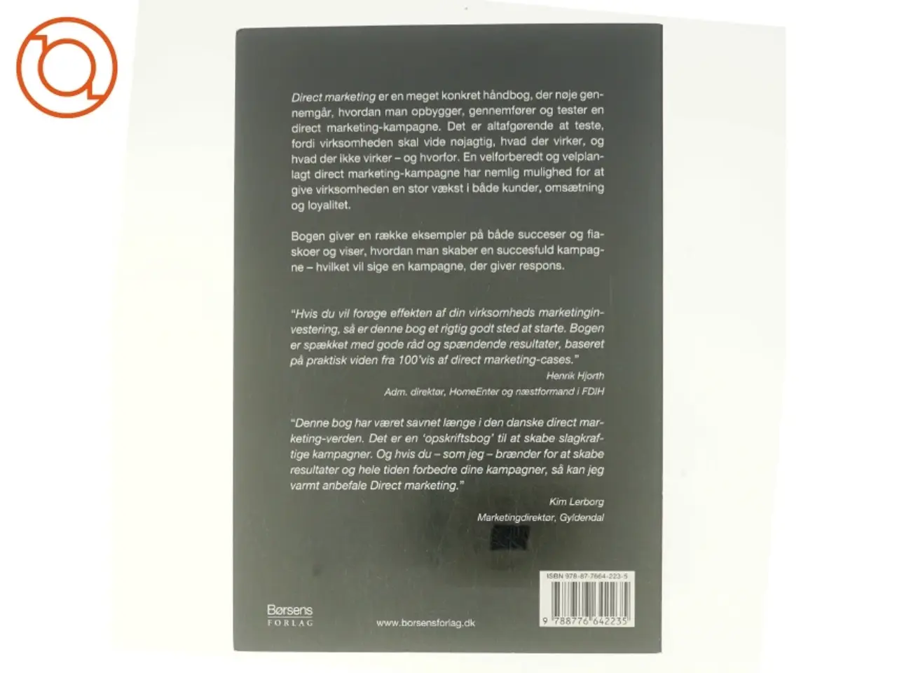 Billede 3 - Direct marketing af T. Rosted Christensen, Tomas Gorrissen (Bog)