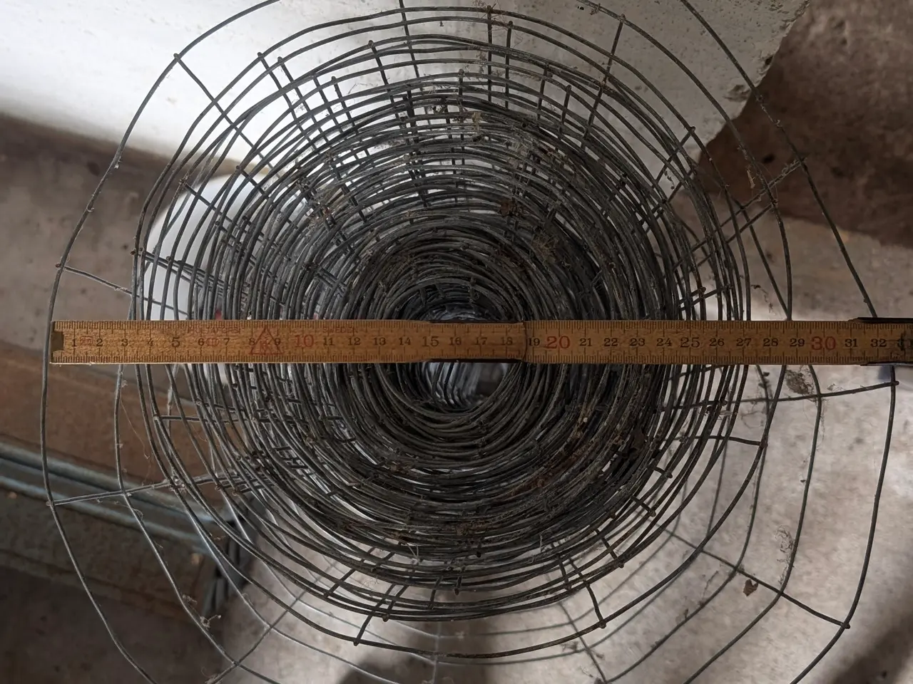 Billede 2 - Havehegn galvaniseret 90 cm, cirka 8-10 meter.