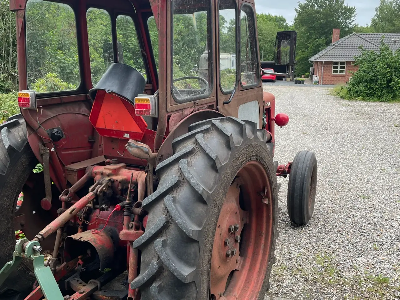 Billede 5 - Traktor med patina.