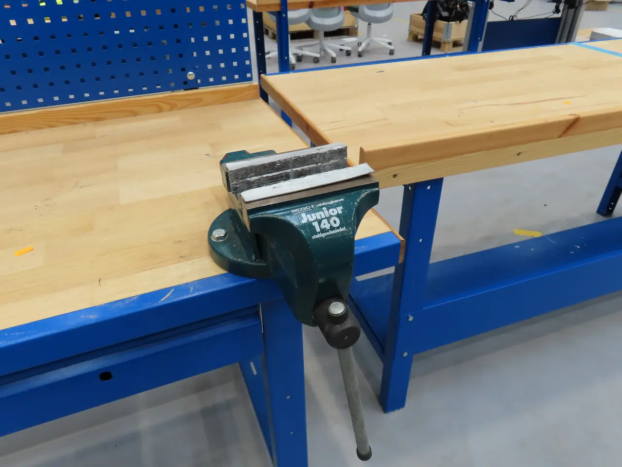 Billede 5 - Arbejdsbord med skruestik RIDGID Junior 140