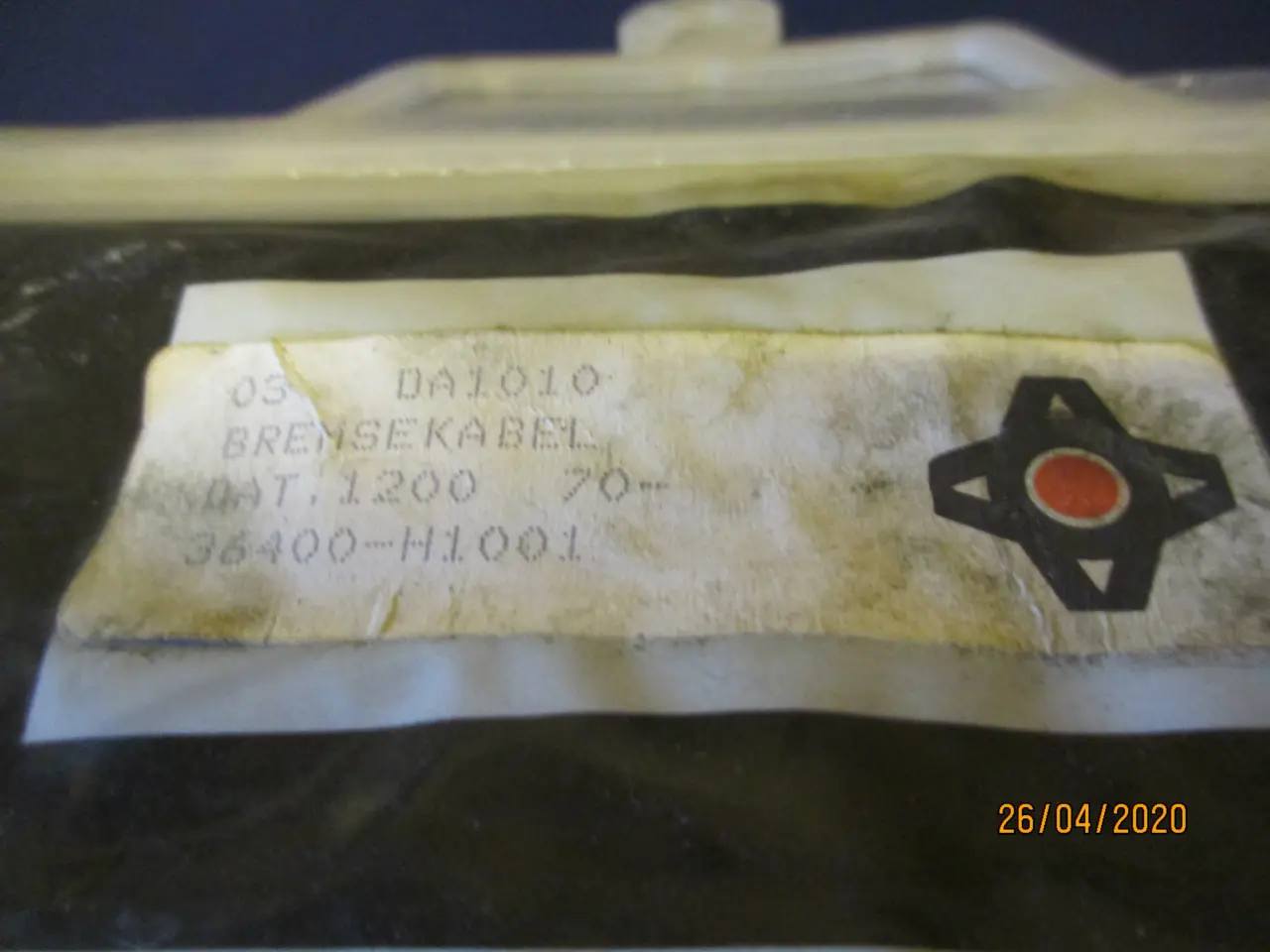 Billede 3 - Håndbremsekabel Datsun 1200