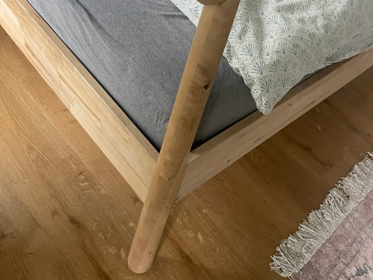 Billede 3 - Dobbeltseng i træ GJÖRA IKEA