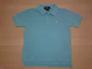 Ralph Lauren tyrkis polo str 104/110.