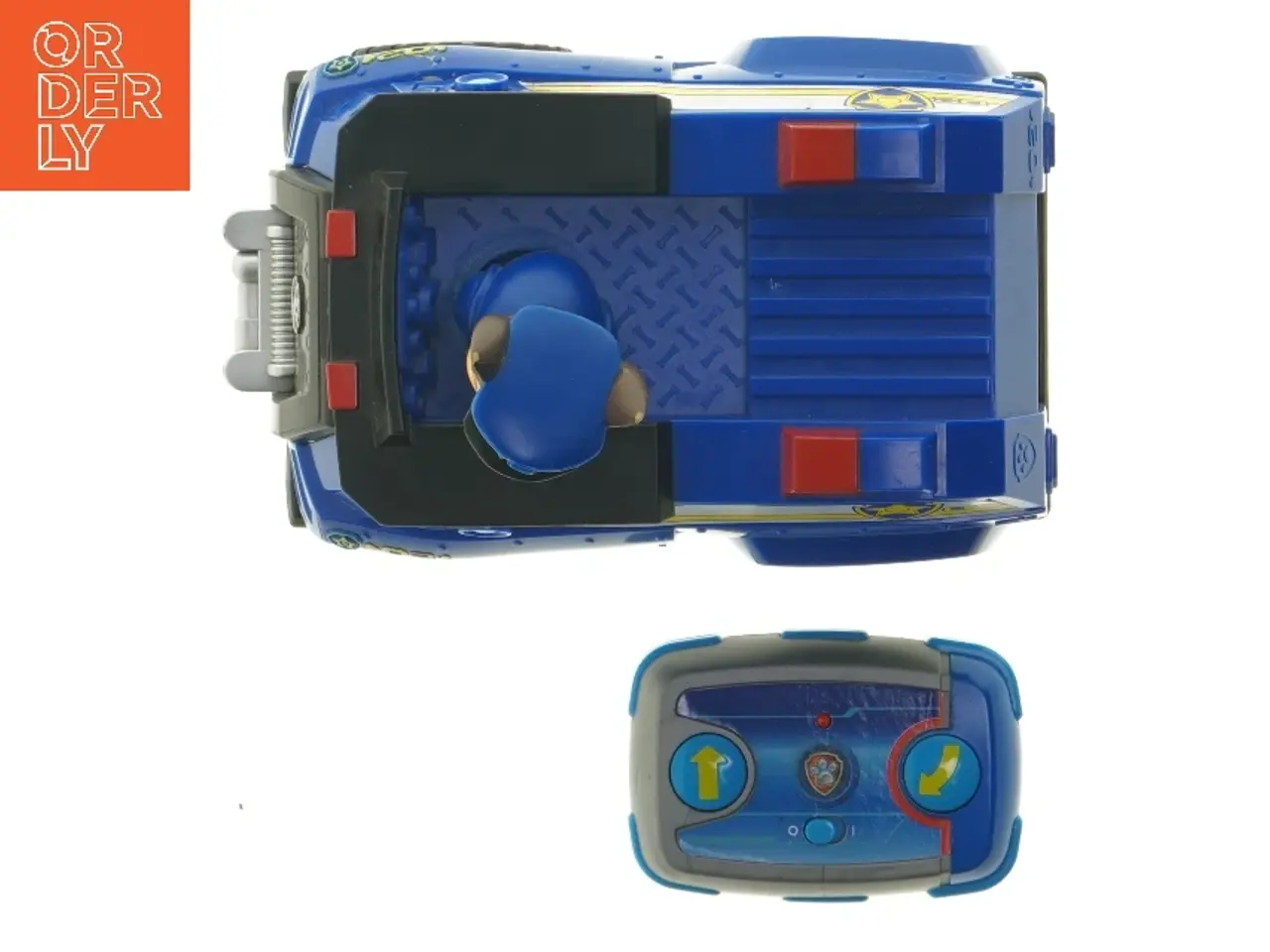 Billede 5 - Fjernstyret Paw Patrol politibil med figur (str. 19 cm)