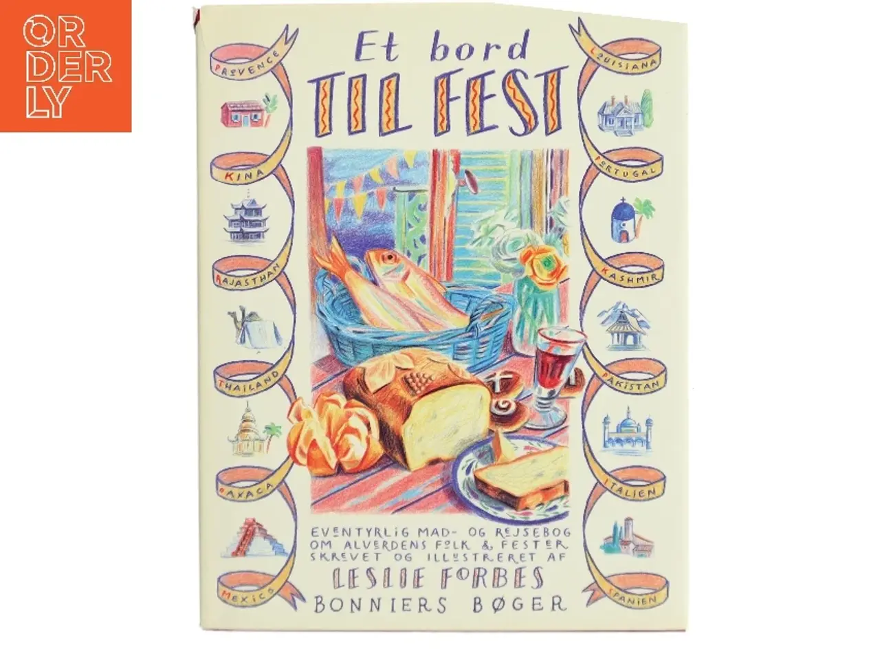 Billede 1 - Et bord til fest af Leslie Forbes (Bog)