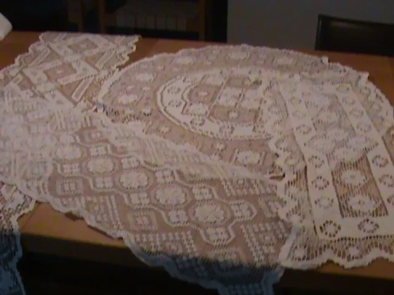Billede 1 - Bordløbere retro flotte håndhæklede