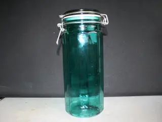 Henkogningsglas af grønt glas