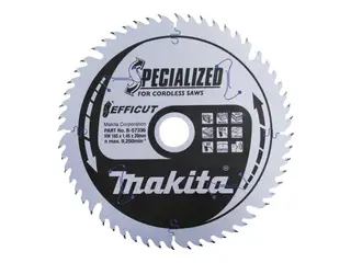 Rundsavsklinge 165 mm - Makita Efficut, 56 tænder