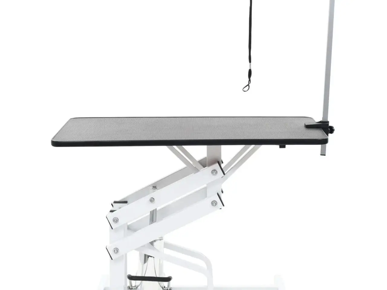 Billede 2 - Hydraulisk vaske-/trimmebord til kæledyr - justerbar højde, sort 108 × 60 cm
