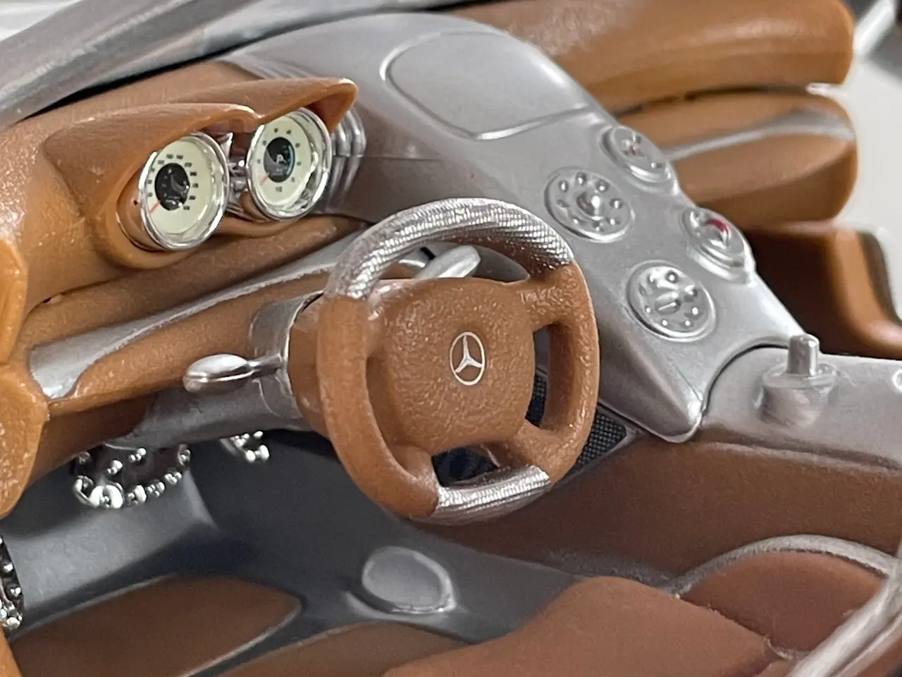 Billede 7 - Flot Mercedes SLR McLaren 1:18 modelbil