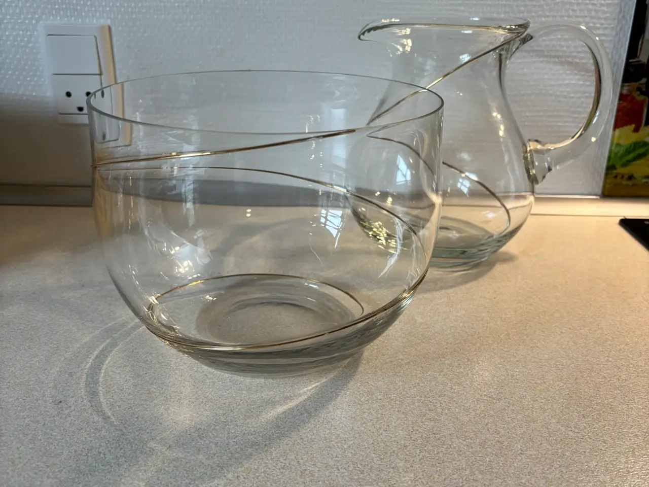 Billede 3 - Leonardo glasservice m guld