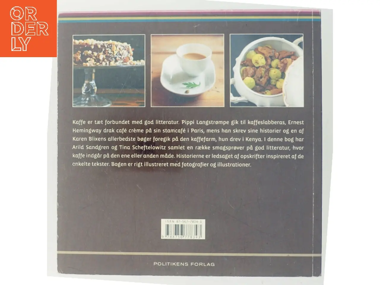 Billede 3 - Kaffehistorier : til bords med verdenslitteraturen (Bog)