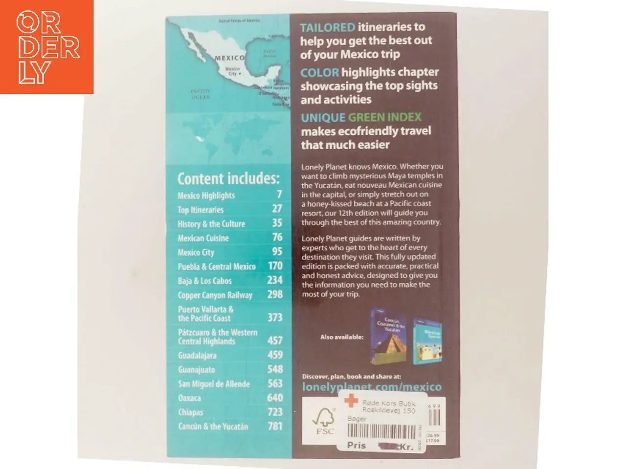 Billede 3 - Lonely Planet Mexico af Lonely Planet (Bog)