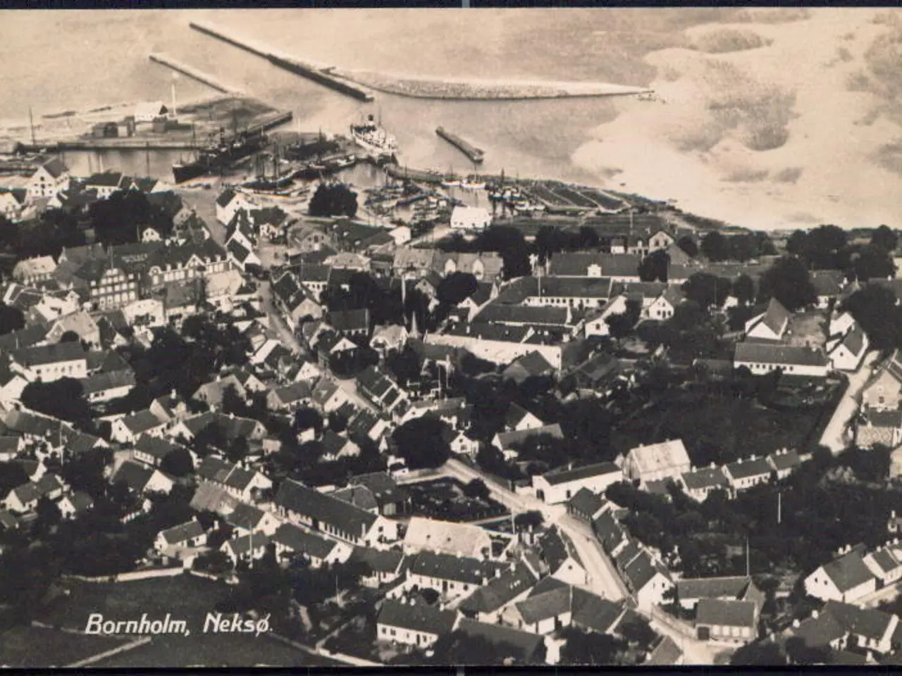 Billede 1 - Nexø - Bornholm - Colbergs Luftfoto 6230