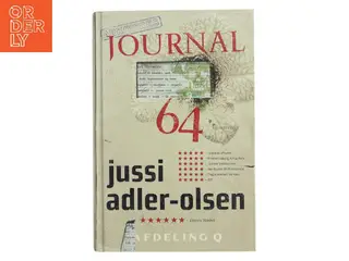 Journal 64. 4 af Jussi Adler-Olsen (Bog)