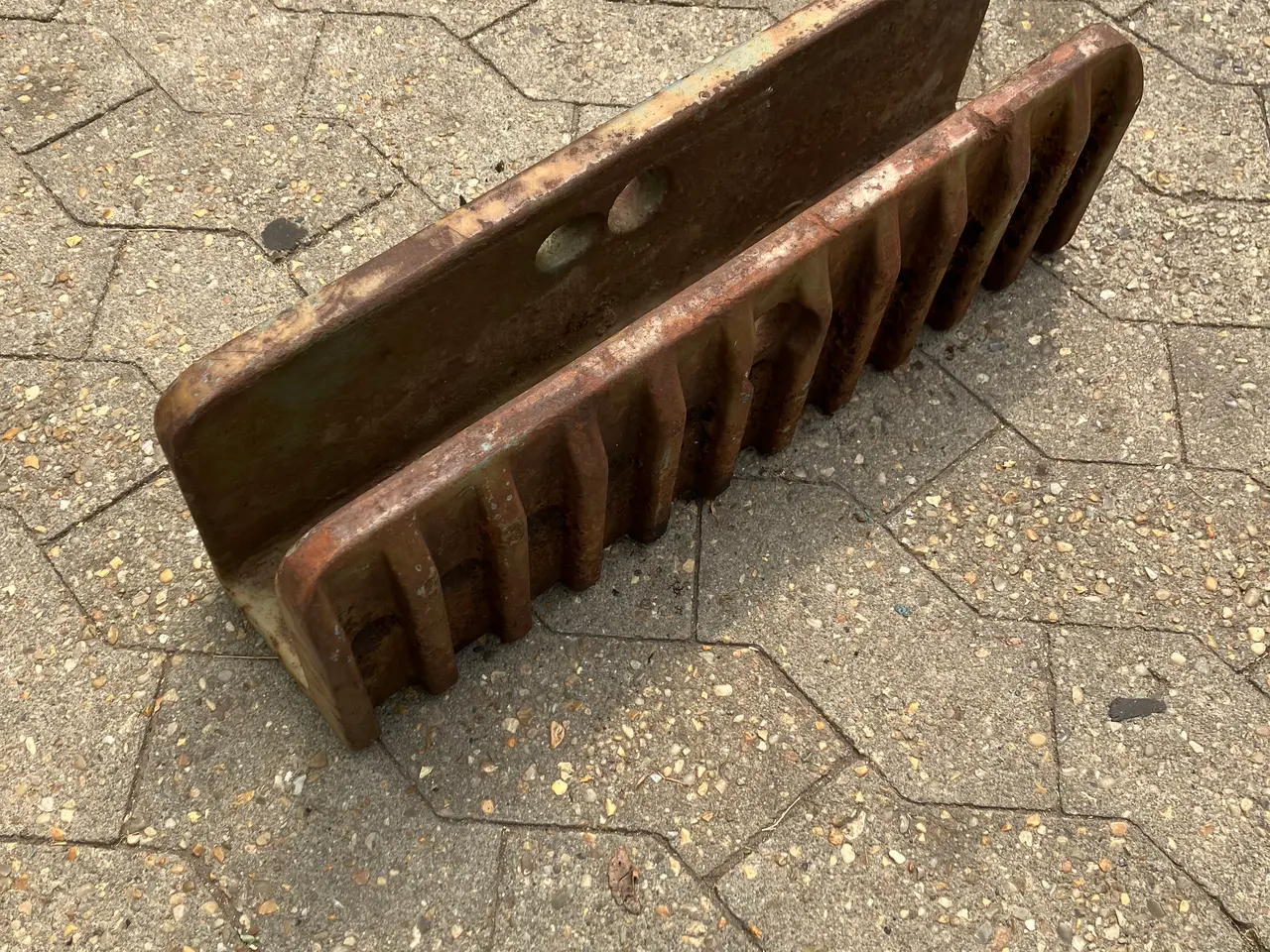 Billede 1 - Front ramme til vægtklodser 