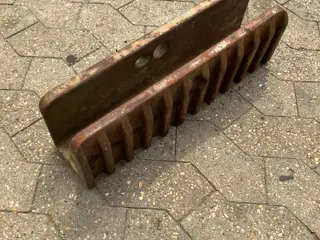 Front ramme til vægtklodser