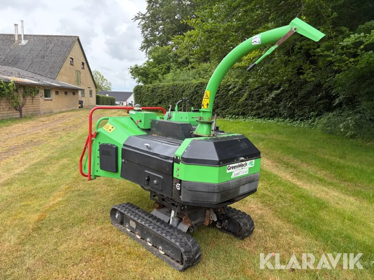 Billede 2 - Flishugger Greenmeech Quad Track 160