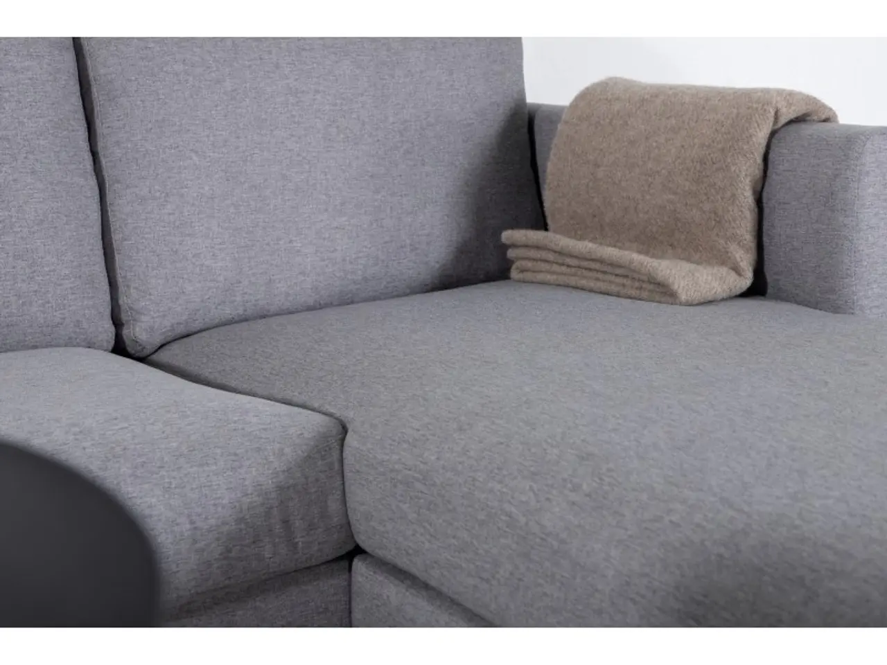 Billede 15 - Zoom U-Sofa -Grå Stof