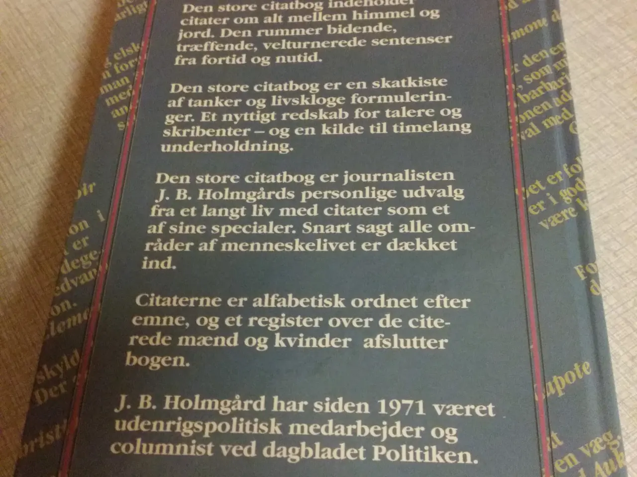 Billede 5 - Den Store Citatbog