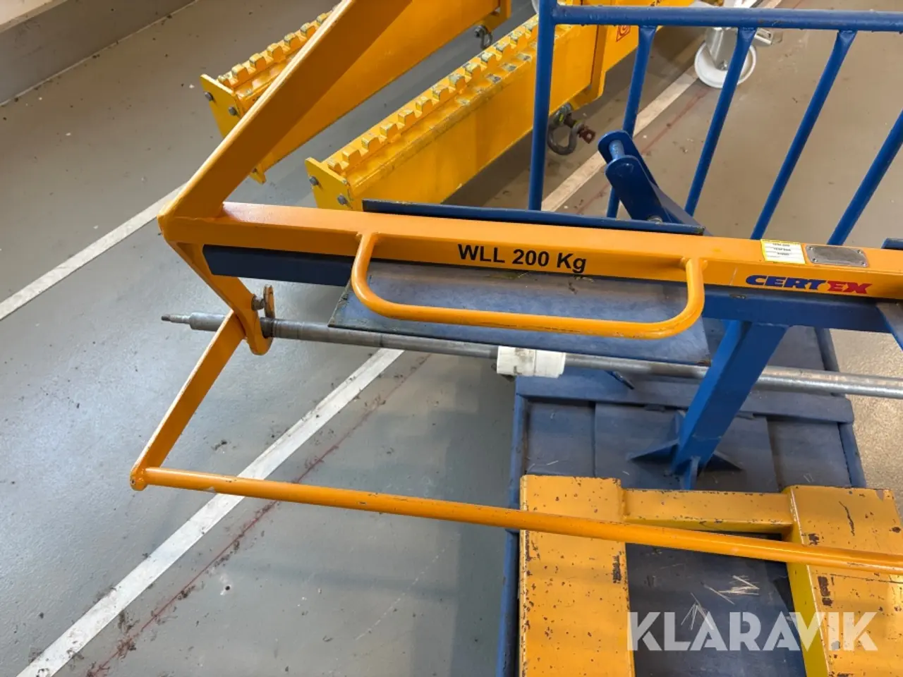 Billede 6 - Løfteåg Certex Lifting rail - 200kg