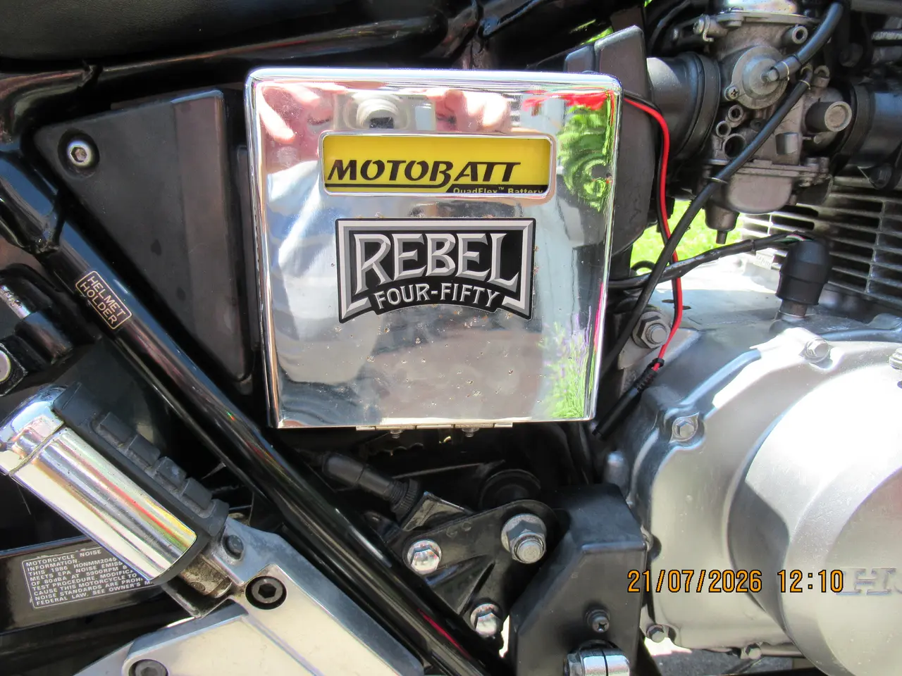 Billede 5 - Honda CMX 450 Rebell